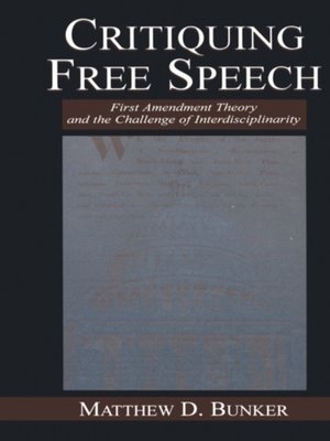 cover image of Critiquing Free Speech
